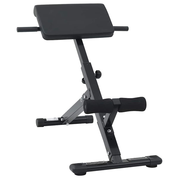 Hyperextension penkki Musta 100,5 x 70 x 78 cm