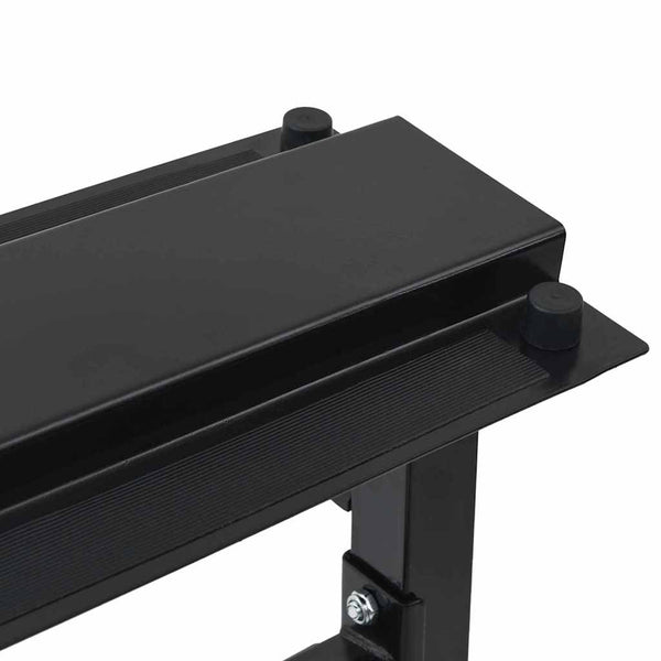 Hanteliteline Musta 99 x 45 x 95,5 cm Jauhemaalattu Teräs