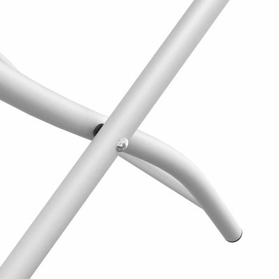 Valkoinen puutarhan kokoontaitettava tuoli Cezia (2 pcs)