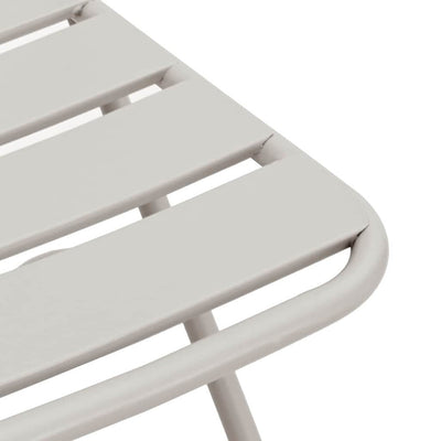 Beige puutarhan kokoontaitettava tuoli Miresan 55x56.5x91cm (2 pcs)