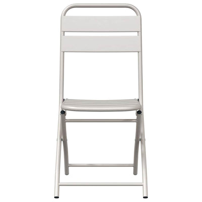 Beige puutarhan kokoontaitettava tuoli Miresan 55x56.5x91cm (2 pcs)