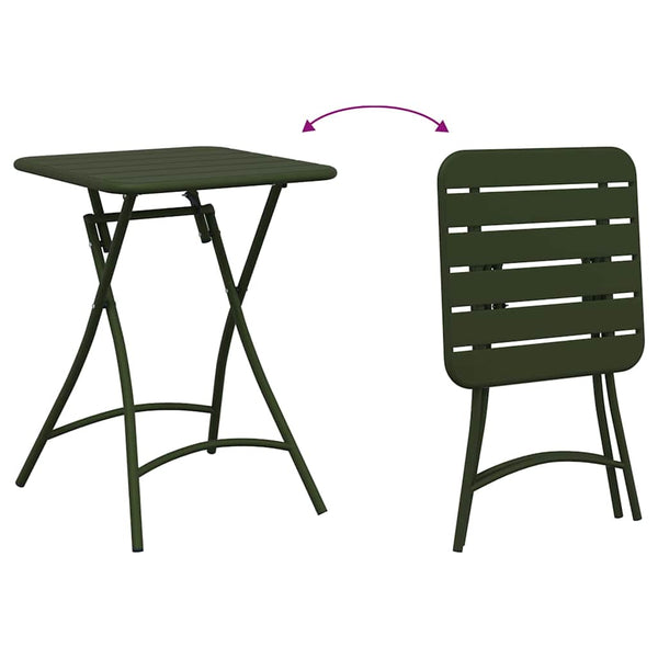 3 pcs Bistrosetti Vihreä Teräs