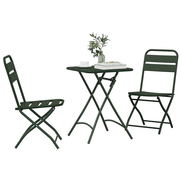 3 pcs Bistrosetti Vihreä Teräs