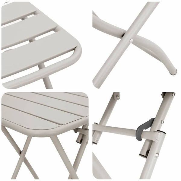 Bistrosetti 3 pcs Beige Teräs