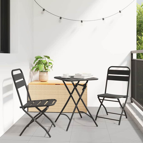 Bistrosetti 3 pcs Antrasiitti Teräs