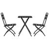 Bistrosetti 3 pcs Antrasiitti Teräs