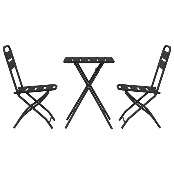 Bistrosetti 3 pcs Antrasiitti Teräs