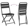 Bistrosetti 3 pcs Antrasiitti Teräs