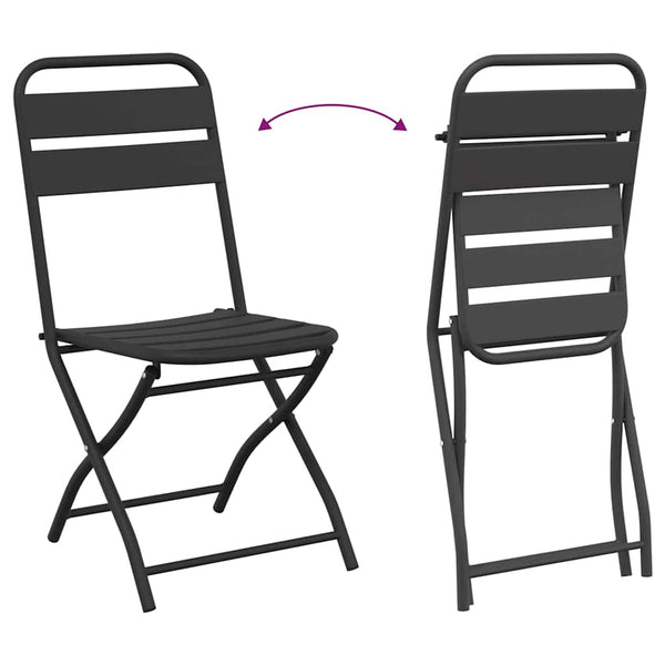 Bistrosetti 3 pcs Antrasiitti Teräs