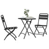 Bistrosetti 3 pcs Antrasiitti Teräs