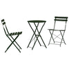 Käytännöllinen Bistro-setti 3 pcs Metsä Teräs