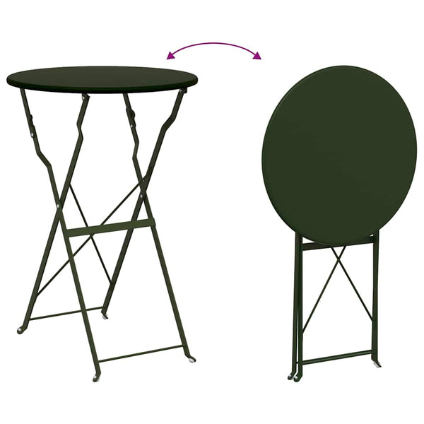 Käytännöllinen Bistro-setti 3 pcs Metsä Teräs