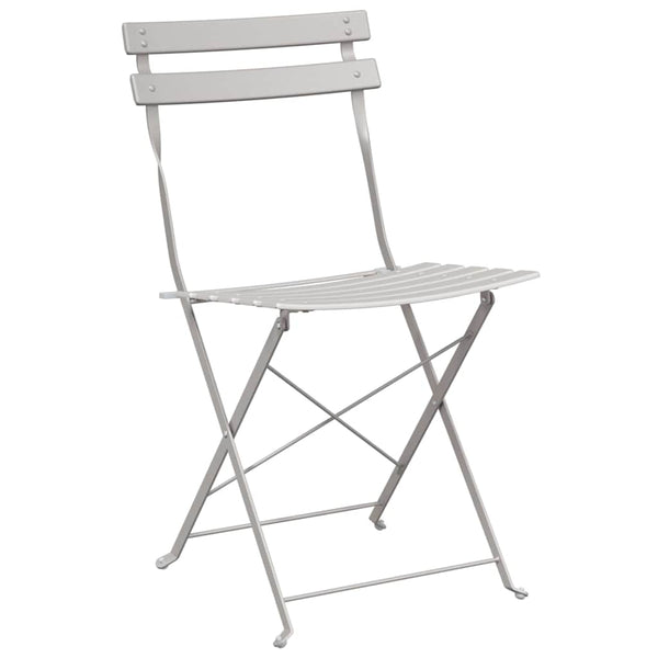 Käytännöllinen Bistro-setti 3 pcs Beige Teräs