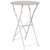 Käytännöllinen Bistro-setti 3 pcs Beige Teräs