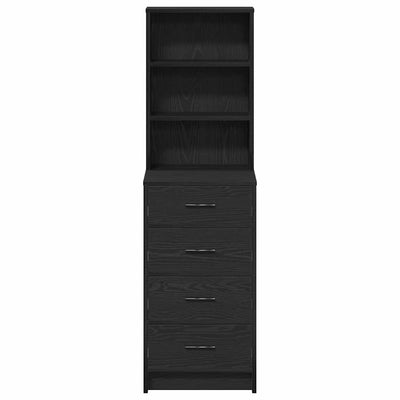 Musta tammi korkea kaappi Emanuiela 40x41x135cm (puinen)