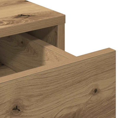 Artesaani tammi korkea kaappi Miutescu 40x41x135cm (puinen)