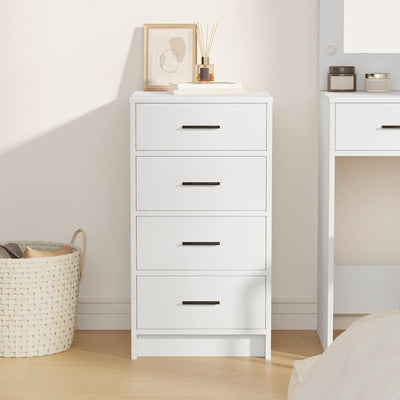 Valkoinen sivupöytä Nusulica 40x41x75cm (puinen)