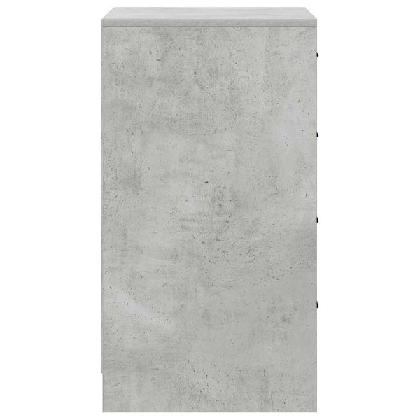 Sivupöytä Betoninharmaa 40 x 41 x 75 cm Tekninen puu
