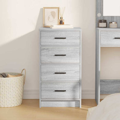 Harmaa sivupöytä Tamya 40x41x75cm (puinen)