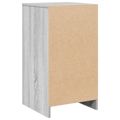 Harmaa sivupöytä Tamya 40x41x75cm (puinen)