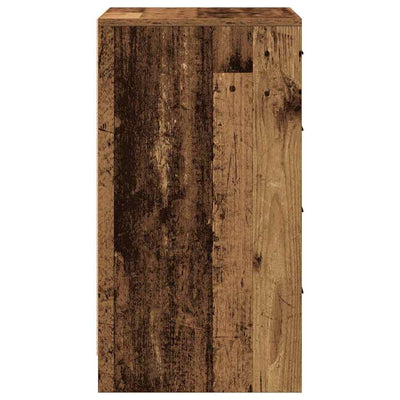 Sivupöytä Aubree 40x41x75cm (vanha puu, puinen)