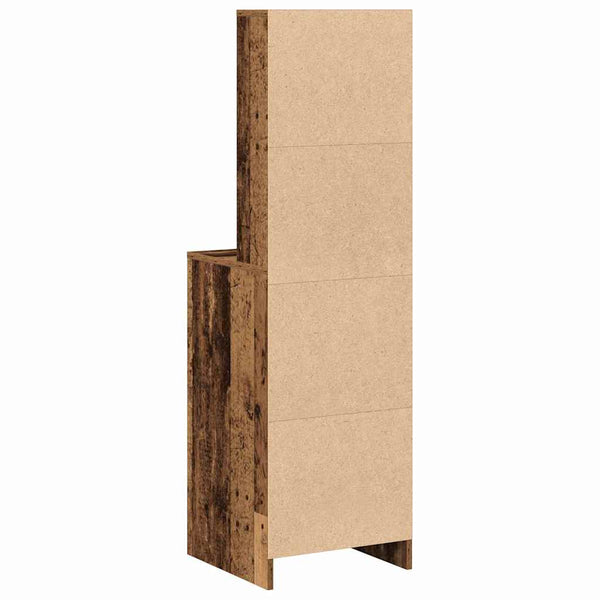 Korkea kaappi Vanha puu 40 x 40.5 x 135 cm Tekninen puu