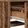 Kampaustaso hyllyllä Vanha Puu 50 x 41 x 140 cm Tekninen puu