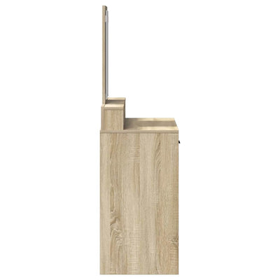 Kampaustaso Sonoman tammi 79 x 41 x 140 cm Tekninen puu