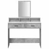 Kampaustaso Betoninharmaa 100 x 41 x 140 cm Tekninen puu