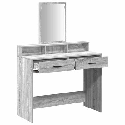 Kampaustaso Harmaa Sonoma 100 x 41 x 140 cm Tekninen puu