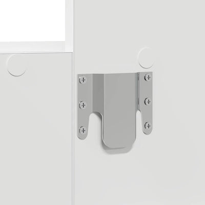 Valkoinen meikkipöytä peilillä Zilahi 60x40x70cm (puinen)