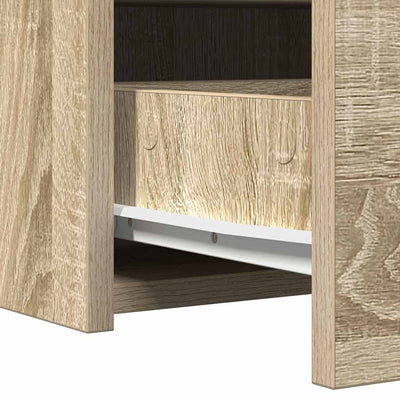 Meikkipöytä laatikon kanssa Ruskea 83 x 40 x 70 cm Tekninen puu