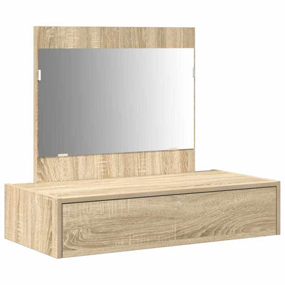 Meikkipöytä laatikon kanssa Ruskea 83 x 40 x 70 cm Tekninen puu