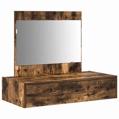 Meikkipöytä laatikon kanssa Ruskea 83 x 40 x 70 cm Tekninen puu