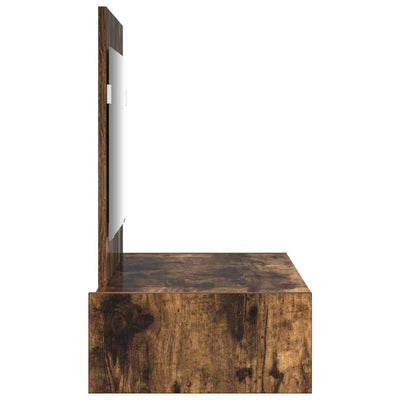 Meikkipöytä laatikon kanssa Ruskea 83 x 40 x 70 cm Tekninen puu