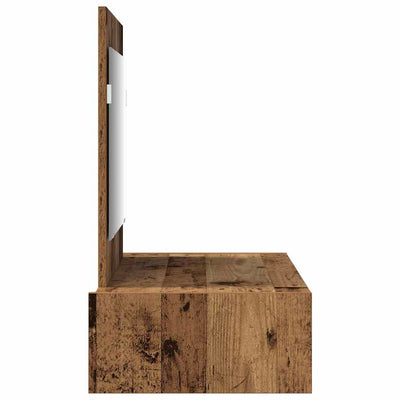 Meikkipöytä laatikon kanssa Ruskea 83 x 40 x 70 cm Tekninen puu