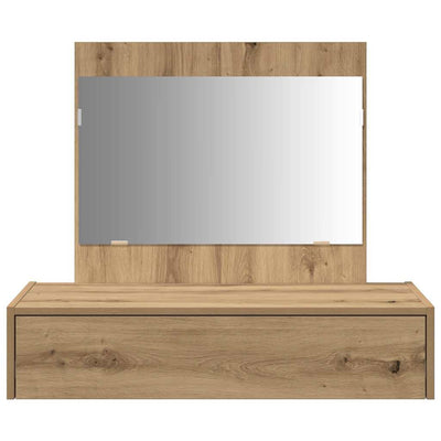 Meikkipöytä laatikon kanssa Ruskea 83 x 40 x 70 cm Tekninen puu