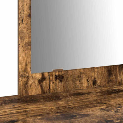 Meikkipöytä peilillä Ruskea 100 x 40 x 70 cm Tekninen puu