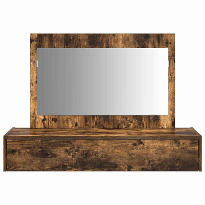 Meikkipöytä peilillä Ruskea 100 x 40 x 70 cm Tekninen puu