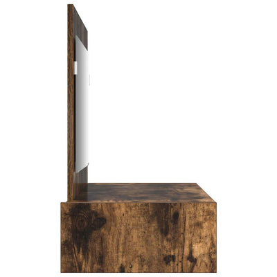 Meikkipöytä peilillä Ruskea 100 x 40 x 70 cm Tekninen puu