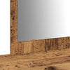 Meikkipöytä peilillä Ruskea 100 x 40 x 70 cm Tekninen puu