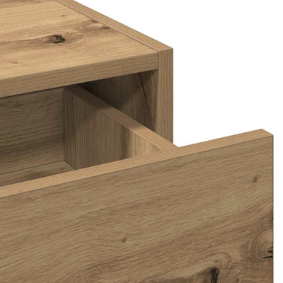 Meikkipöytä peilillä Ruskea 100 x 40 x 70 cm Tekninen puu