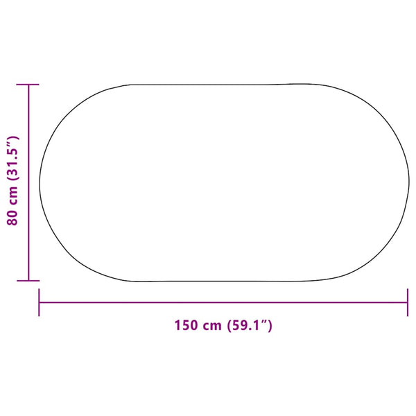 Matto ZIZUR Kerma 150 x 80 cm Polypropeeni
