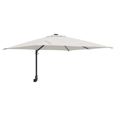 Puutarhavarjo Beige ja musta 248.5 x 247.5 x 160 cm