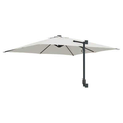 Puutarhavarjo Beige ja musta 248.5 x 247.5 x 160 cm