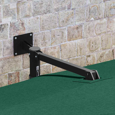 Vihreä ja musta puutarhavarjo Karinna 248.5x247.5x160cm