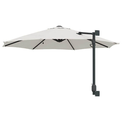 Puutarhavarjo LED -nauhavalot Beige ja musta 248 x 248 x 148 cm