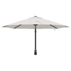 Puutarhavarjo LED -nauhavalot Beige ja musta 248 x 248 x 148 cm