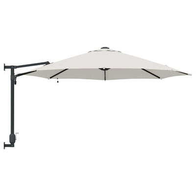 Puutarhavarjo LED -nauhavalot Beige ja musta 248 x 248 x 148 cm