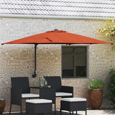 Puutarhavarjo Terrakotta 248.5 x 247.5 x 160 cm kangas